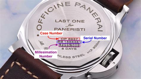 panerai luminor serial numbers